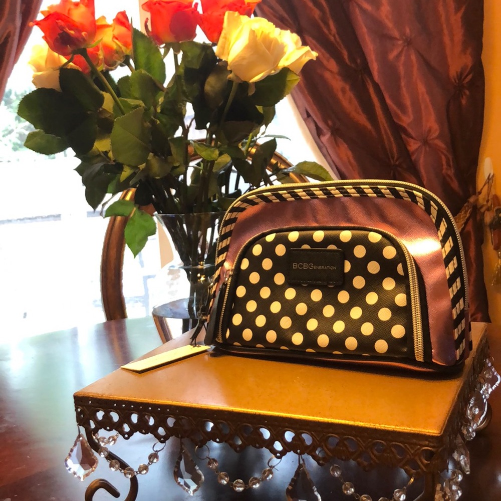BCBG makeup / cosmetics bag